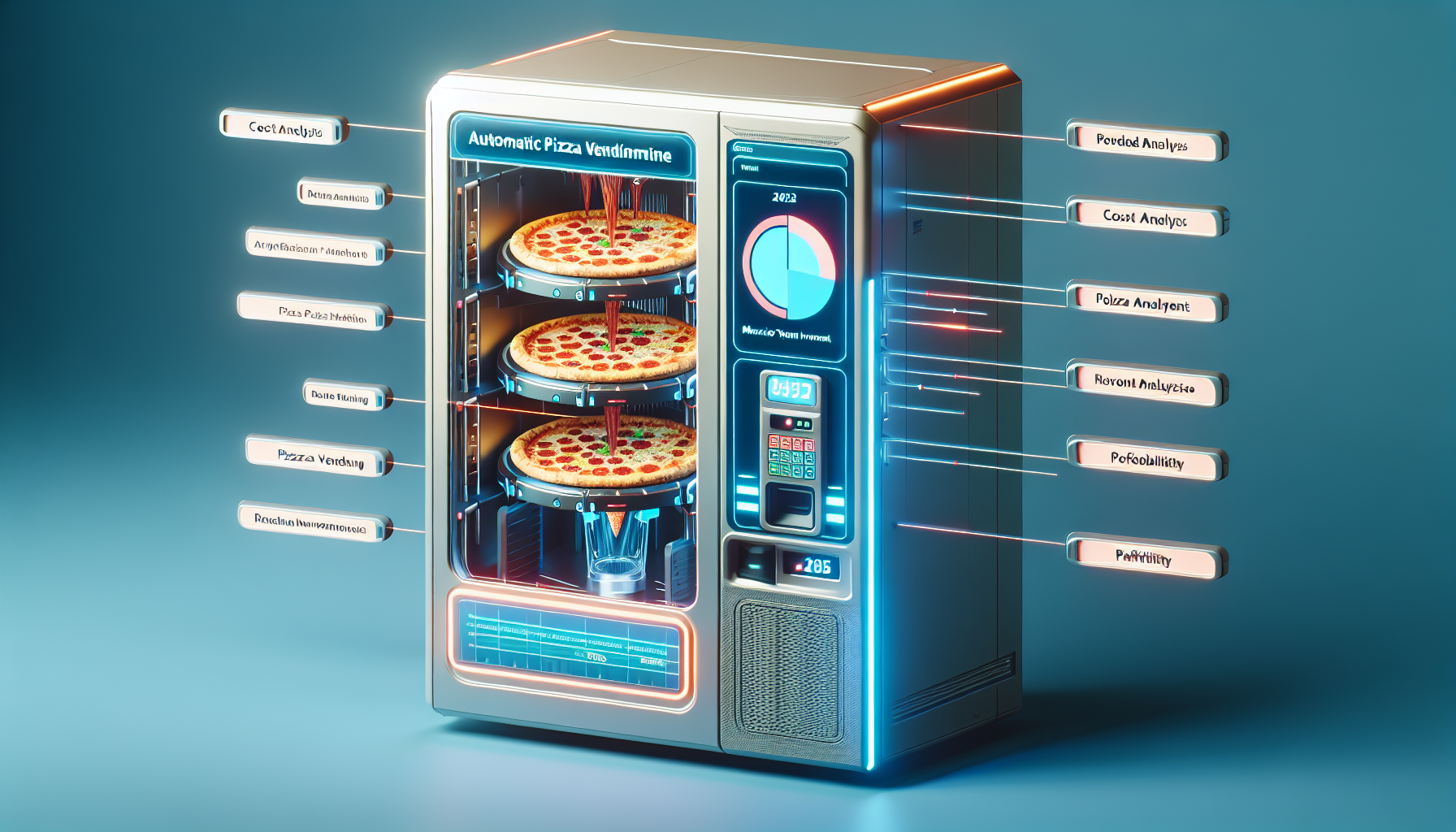 Distributeur automatique de pizza